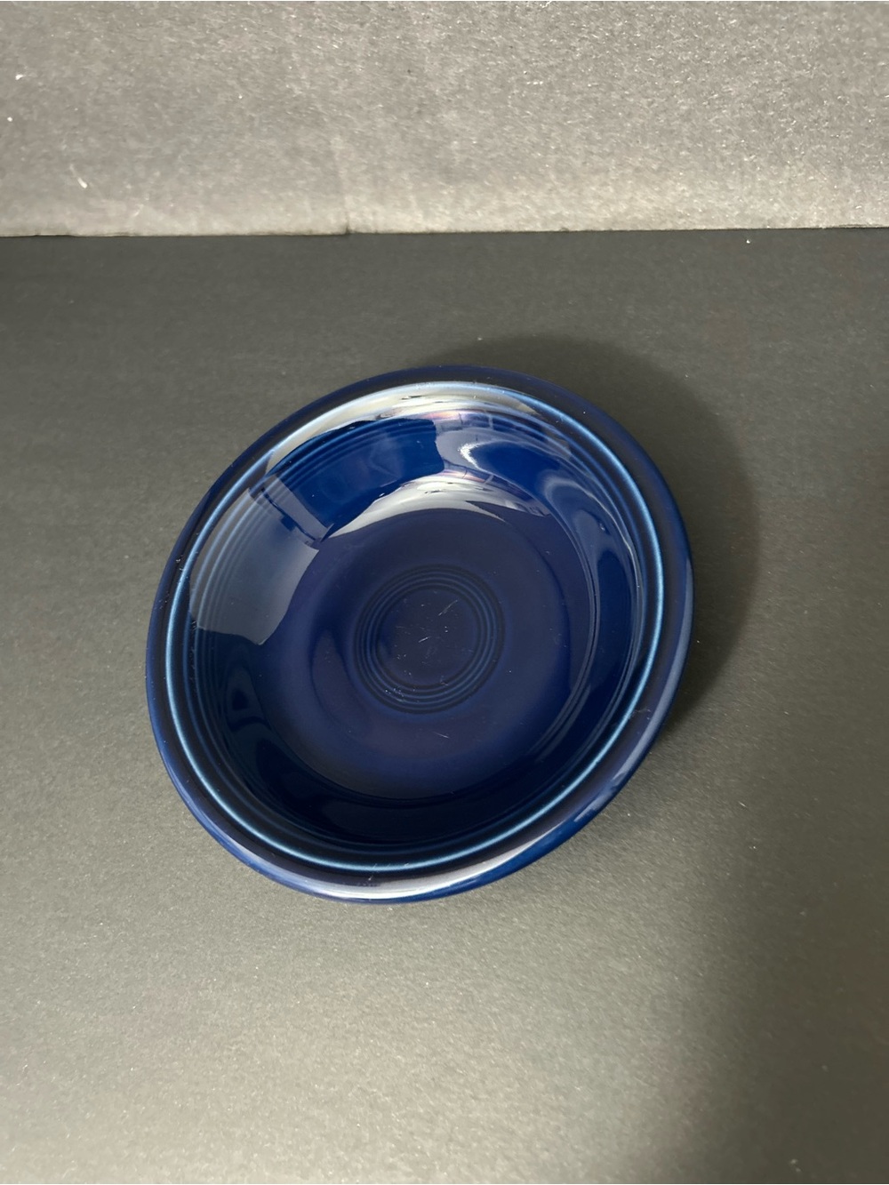 Fiesta Deep small dish in Cobalt